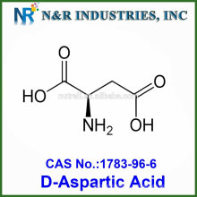 Vente en gros d&#39;acide D-aspartique / poudre d&#39;acide aspartique / 1783-96-6 HPLC